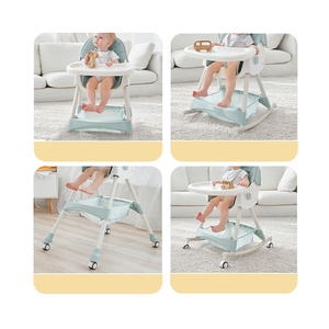 Plastica pieghevole bambino dondolo <span class=keywords><strong>sdraietta</strong></span> altalena seggiolone a dondolo moderno portatile per bambini bambini alimentazione pranzo mangiare OEM - Product Image 6