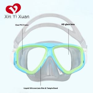 Gafas de Buceo para Niños, Juego de Snorkel Completamente Seco, Equipo de Snorkel, Gafas de Natación, Máscara de Buceo de Silicona con Soporte para la Cabeza - Product Image 3