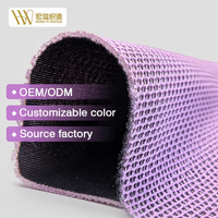 Tissu en maille tricotée chaîne 100 % polyester 3D Spacer, résistant à l'abrasion et aux déchirures, pour empeignes et languettes de chaussures de sport, de randonnée et de baskets