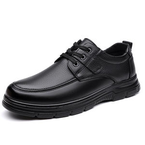2026 Autumn New Men's Business Casual <b>Shoes</b> Soft Sole Leather <b>Shoes</b> Breathable Walking <b>Shoes</b> <b>for</b> Middle-aged and <b>Elderly</b> Men - Product Image 5