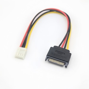 SATA <b>Power</b> <b>Cable</b> 4 Pin to 15 Pin Adapter For Hard Drive Data Transfer And <b>Power</b> Supply - Product Image 1