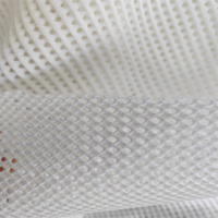 Tissu en maille respirante 3D 100% polyester, prix d'usine pour vêtements