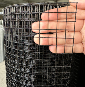 Recinzione di sicurezza industriale in rete metallica saldata, altezza 6 piedi, 1x1 pollice, calibro 17, rivestita in PVC, in acciaio inossidabile, facile da installare - Product Image 2