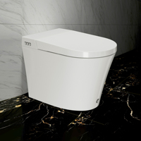 VIVI SS-06 Vente directe usine Sanitaire intelligent en céramique monobloc à poser au sol, allongé, à double chasse automatique