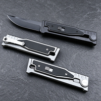 Couteau de poche pliant en acier D2, couteau tactique de camping en plein air, couteau utilitaire EDC, OEM