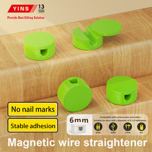 Attaches-câbles magnétiques en plastique robuste avec aimants puissants N52 pour ordinateurs portables, chargeurs, blocs d'alimentation, câbles Ethernet et prises audio - Product Image 2