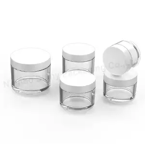 Beliebte 100ml Hautpflege glasbehälter für pastöse Balsam pharmazeut ische Behandlung Körper peeling Reinigung Salz Shea butter