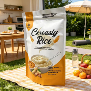 Digital Printing Custom Plastic Zipper Bag for Food Grade Aluminum Foil Meal Replacement Storage Bag for Cereal protein Powder - Product Image 4