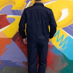 Fournisseur professionnel de combinaisons de travail personnalisées avec logo, vente en gros, combinaisons d'ingénieur, combinaisons de pompier pour hommes - Product Image 5