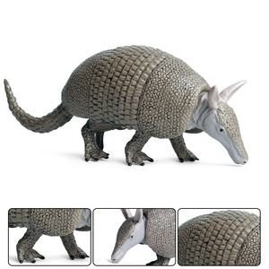 Sculpture d'animal en résine, rat blindé, jouet pour enfant, 15*4*6CM, faune exquise, simulation, statue de jardin d'armadillo en extérieur - Product Image 5