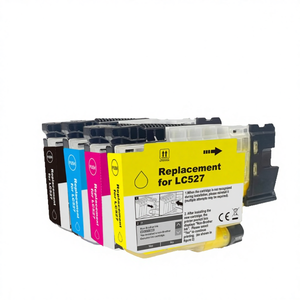 Cartuccia d'inchiostro compatibile <span class=keywords><strong>Brother</strong></span> LC527 Befon per MFC-J4350DW J4550DW, stampa fluida a colori vivaci ad alta resa, qualità stabile - Product Image 2
