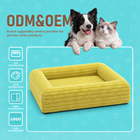 OEM ODM Orthopädisches Memory-Schaum-Hundebett mit Waschbarem Bezug für Markenbesitzer, Importeure und Käufer