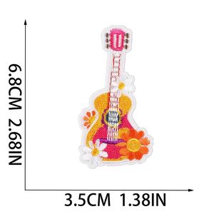 New Iron on Embroidered Artist Style Sun Flower Bus Peace love Patches for Clothes Bag Decoration - Product Image 3