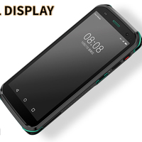 HENEX kolektor Data portabel, pemindai kode batang genggam 1D 2D dengan layar sentuh perangkat Terminal Android USB WIFI Antarmuka GPS 4G