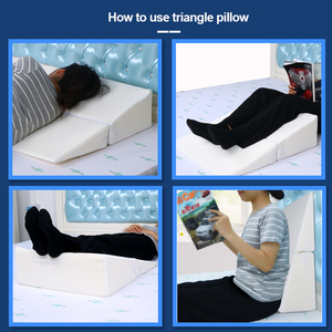Đệm Nghiêng Gập Được Chỉnh Hình Gối Nêm Đầu Giường Hình Tam Giác 45 Độ Đệm Đầu Giường - Product Image 4