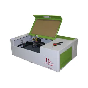 Nueva Mini máquina cortadora de grabado láser LY 3020-CO2 40W para papel de cuero Actualización de grabado de madera Opcional DSP Off-Line 300*200mm