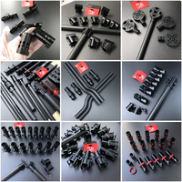 Kit de châssis en fibre de carbone sergé mat RJXHOBBY Mark5 DC O3 10 pouces 466 mm pour drone de course FPV RC