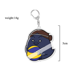 <span class=keywords><strong>Haikyuu</strong></span> Niedlicher Acryl-Schlüsselanhänger Schmuck Freunde Schlüsselkette Campus-Produkte Kreatives Freunde-Geschenk Taschenanhänger Souvenir - Product Image 4