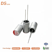 Condensador electrolítico sólido de polímero conductor de 25 V, 1500 μF, 10 x 18 mm, con terminales radiales, impedancia ultrabaja, alta corriente de ondulación