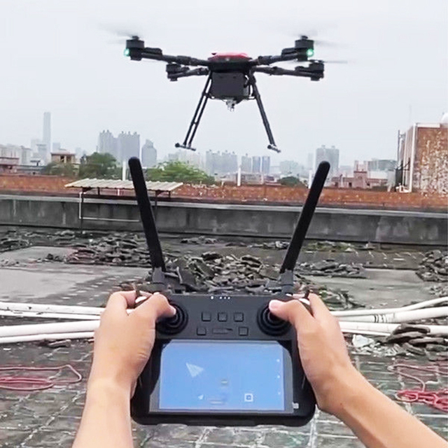 Professional Heavy-duty Industrial Drone RTK Technology GPS Camera IP67 Waterproof 5000m Flight Height for Cargo Transportation