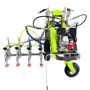 Самоходная двухкомпонентная безвоздушная холодная краска термопластичная дорожная маркировочная машина распылительного типа - Product Image 4