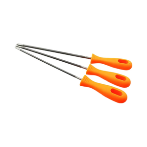 Kit de limes <span class=keywords><strong>pour</strong></span> tronçonneuse avec poignée en plastique Outil d'affûtage en acier rond durable <span class=keywords><strong>pour</strong></span> scie à chaîne <span class=keywords><strong>3</strong></span>/16 7/32 5/32 pouces - Product Image 1