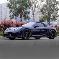 Jupes latérales en fibre de carbone sèche préimprégnée pour Porsche 718 982 Boxster et Cayman 2016 à 2024
