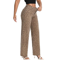 Jeans Anchos de Mujer BBL de Tiro Medio Elásticos Desgastados de Mezclilla Sólida con Control de Abdomen y Efecto Levanta Glúteos, Estilo Y2K, Ecológicos y a la Moda