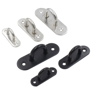 Ganchos de Acero Inoxidable Ovalados para Colgar en el Techo, Resistentes, para Ventiladores y Sacos de Arena - Product Image 1