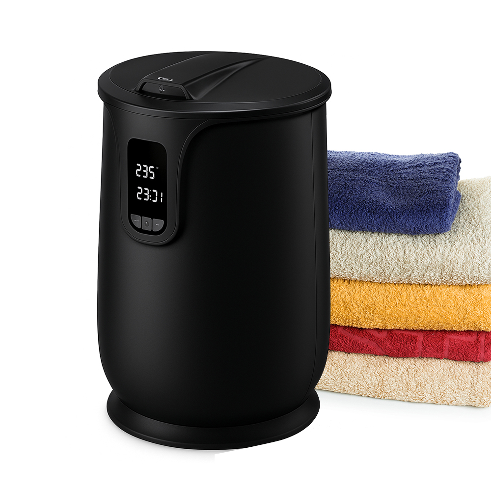 2025 Latest Luxury Towel Heating Bucket LED Display And Child Locks Smart Electric Household Hot Towel Heater