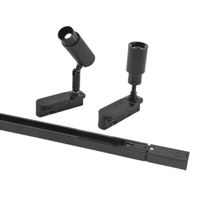 मिनी नेतृत्व ट्रैक लाइट ज़ोमेबल 2w 3w संग्रहालय और गैलरी प्रकाश कैबिनेट के लिए आधुनिक डिजाइन शैली प्लास्टिक छाया - Product Image 1