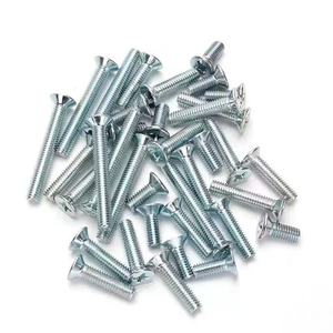 Viti a <span class=keywords><strong>testa</strong></span> <span class=keywords><strong>svasata</strong></span> piatta Phillips in acciaio al carbonio zincato DIN 965, metriche M2 M3 M4 <span class=keywords><strong>M5</strong></span> M6 M8 M10 CLASSE 4 - Product Image 6