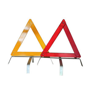 Triángulo de Seguridad de Tráfico Coche Triángulo reflectante Señal de advertencia plegable Triángulo de advertencia - Product Image 1