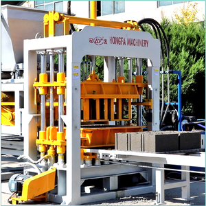 Hongfa <strong>6</strong>-15F Hydraulic Pressure Automatic Hollow <strong>Block</strong> &amp; <strong>Cement</strong> <strong>Block</strong> Moulding <strong>Machine</strong> with Mold Vibration - Product Image 2