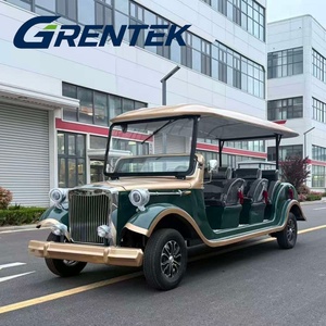 Voiture de tourisme électrique vintage personnalisée 11 places, type buggy classique, pour usage hors route, autonomie 80 km, vitesse 15-30 km/h - Product Image 2