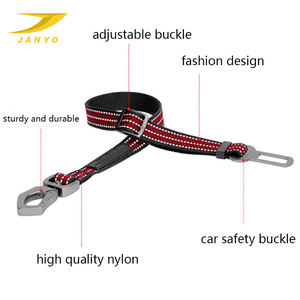 Productos para mascotas extraíbles personalizados directos de fábrica, arnés de coche de nailon para perros, correa de seguridad para perros, cinturón de seguridad para perros para coches - Product Image 4