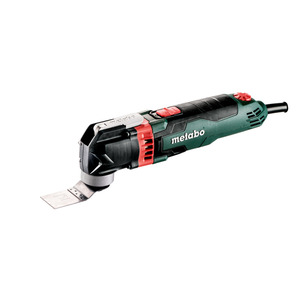 Outil oscillant multifonction Metabo de qualité industrielle Mt 400 Quick 601406000 avec lame pour la découpe et le ponçage du bois, du métal et du plastique - Product Image 1