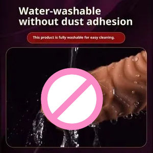 ของเล่นทางเพศสำหรับผู้หญิง รูปทรงอวัยวะเพศชาย ทำจากซิลิโคนเหลว ผิวสัมผัสแบบเกลียว นุ่ม ยืดหยุ่น กันน้ำ ทำความสะอาดง่าย ขายส่ง - Product Image 3