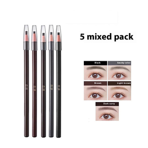 Paquete de 5 Delineadores de Ojos Profesionales de Alta Calidad a Prueba de Agua, Lápiz de Maquillaje de Marca Privada para Cejas y Ojos - Product Image 6