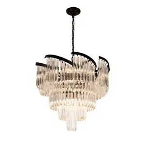 2023 Crystal Glass Lamp Chandelier Pendant Lights & Decorative Lights Crystal Hanging Luxury Chandelier