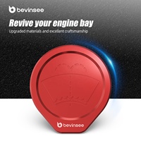 BEVINSEE E46 320i 320d 323i 325i 330i Bouchon de réservoir de liquide lave-glace pour moteurs BMW M54 N52 # 61667007970