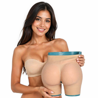 Culotte en Silicone Grand Fessier Rehausseur de Hanches 6 Couleurs Pantalon Fessier en Silicone Culottes Rembourrées Push-Up Short Leggings Femme Grande Taille