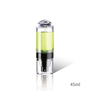 PETG para botella de plástico cosmético transparente diseño de soporte al revés 30ml-120ml espacio vacío para el cuidado de la piel tóner champú embalaje - Product Image 5