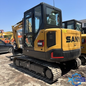 Miniexcavadora SANY SY60C de 6 Toneladas Usada, Excavadora Hidráulica de Orugas de <span class=keywords><strong>Segunda</strong></span> <span class=keywords><strong>Mano</strong></span> Original, Motor de Maquinaria de Construcción China - Product Image 3