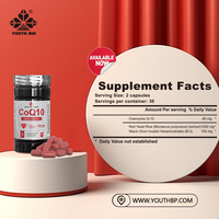 Ubiquinone Coenzyme Q10 Niacine Vitamine Supplément Granulaire 60mg Antioxydant Améliore l'Immunité 60