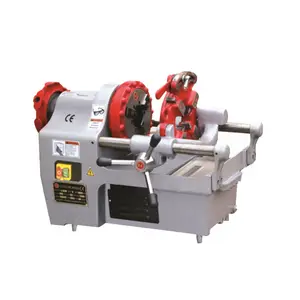 Multi-function 2 in 1 electric metric bolt rod pipe threader machine with both pipe threading and bolt threading function