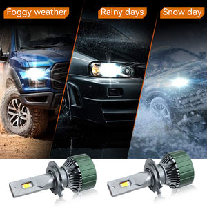 Ampoules de phares antibrouillard LED pour voiture M9 PRO H4/H7/H11/H13/H16/9004/9005/9006 Super luminosité 20000lm 150W 6500K 12V Adaptation universelle - Product Image 4