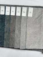 Tissu chenille uni antistatique, antibactérien, résistant aux taches, doux et sain pour revêtement de canapé et coussin, prix de gros