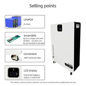 Générateur d'énergie solaire 4200W Panneaux solaires avec batterie et onduleur Batterie au lithium 48v Pack d'onduleur Pompe solaire hybride - Product Image 4