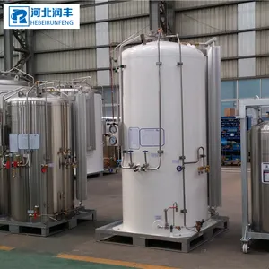 Competitive Price Stainless Steel Large Flat Bottom Cryogenic Liquid Oxygen Cryogenic Storage Tank